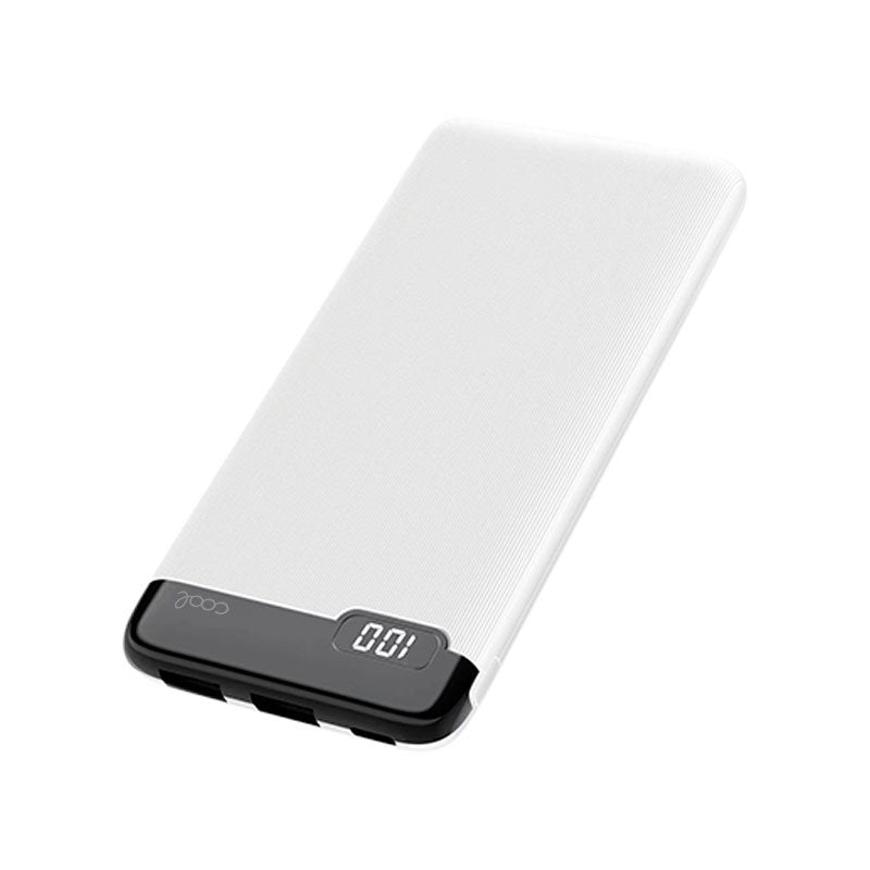 Bateria Externa Universal Power Bank 10.000 mAh (2 x usb / 2A) COOL Slim Blanco