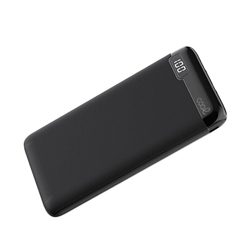 Bateria Externa Universal Power Bank 10.000 mAh (2 x usb / 2A) COOL Slim Negro