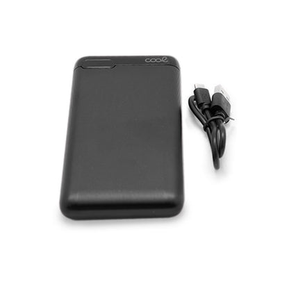 Bateria Externa Universal Power Bank 10.000 mAh (2 x usb / 2A) COOL Slim Negro