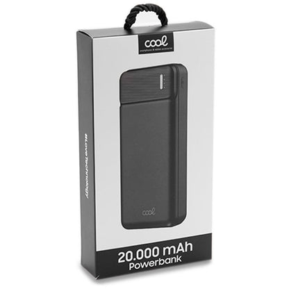 Bateria Externa Universal Power Bank 20.000 mAh (2 x usb / 2A) COOL Negro