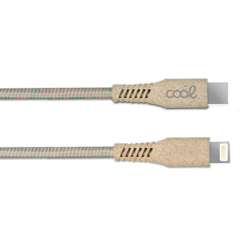 Cable USB COOL ECO Universal Tipo-C a Lightning para iPhone (1.5 metros)