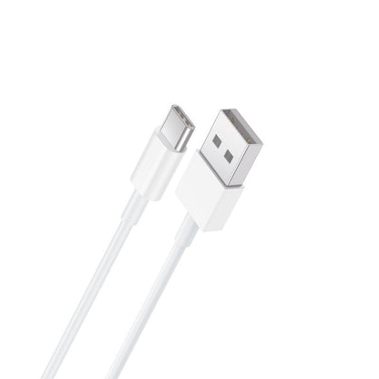 Cargador Red Conector Tipo-C Universal 3Amp (Carga Rápida) COOL Kit 2 en 1 Blanco