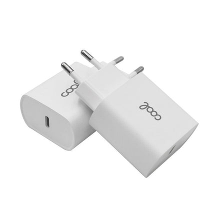 Cargador Red COOL Entrada TIPO-C PD + Cable Tipo C 1,2 metros (20W)