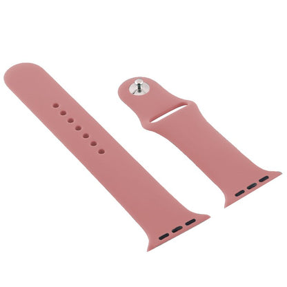 Correa COOL para Apple Watch Series 1 / 2 / 3 / 4 / 5 / 6 / 7 / 8 / 9 / SE (38 / 40 / 41 mm) Goma Rosa