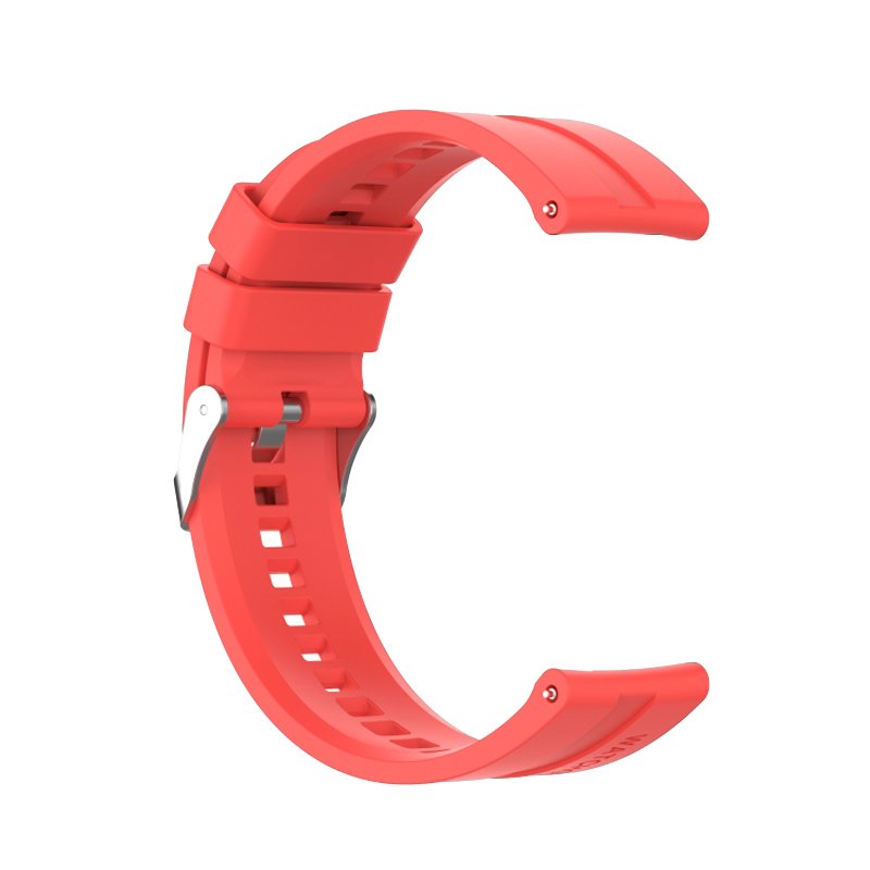 Correa Universal 22mm Amazfit GTR / Stratos / Huawei / Samsung / COOL Goma Rojo