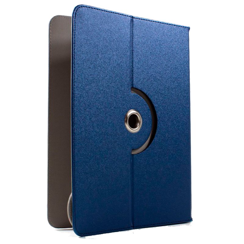 Funda COOL Ebook / Tablet 9 pulg Liso Azul Giratoria