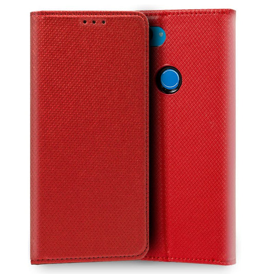 Funda COOL Flip Cover para Xiaomi Mi 8 Lite Liso Rojo
