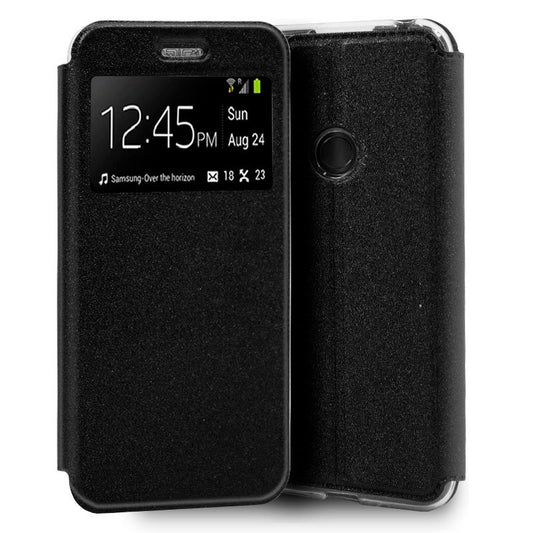 Funda COOL Flip Cover para Xiaomi Redmi Note 8 / Note 8 (2021) Liso Negro