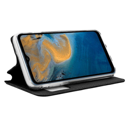 Funda COOL Flip Cover para ZTE Blade A51 Liso Negro