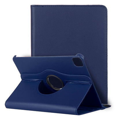 Funda COOL para iPad Pro 11 pulg (2020 / 2021) / iPad Air 4 2020 / iPad Air 5 2022 (10.9) Giratoria Polipiel Azul