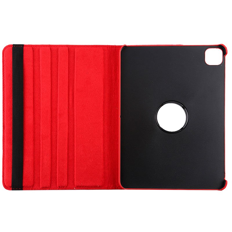 Funda COOL para iPad Pro 11 pulg (2020 / 2021) / iPad Air 4 2020 / iPad Air 5 2022 (10.9) Giratoria Polipiel Rojo