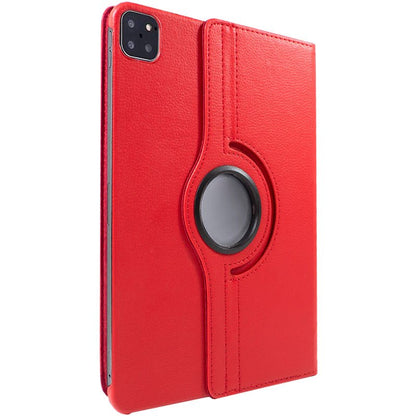 Funda COOL para iPad Pro 11 pulg (2020 / 2021) / iPad Air 4 2020 / iPad Air 5 2022 (10.9) Giratoria Polipiel Rojo