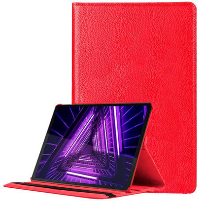 Funda COOL para Lenovo Tab M10 Plus / FHD Plus 2ª Gen / Tab K10 Polipiel Liso Rojo 10.3 pulg