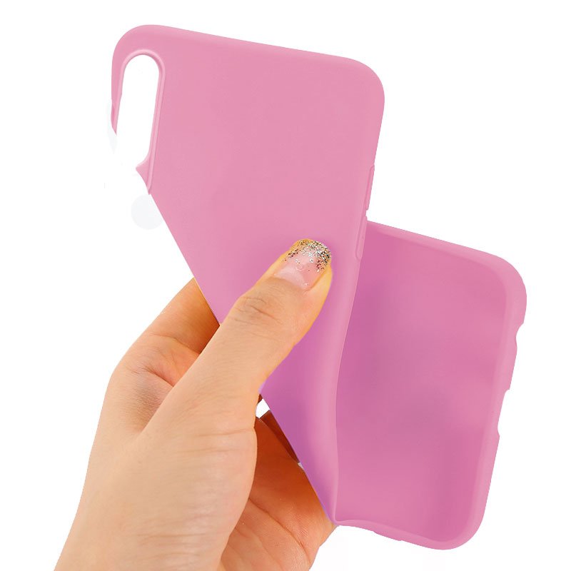 Funda COOL Silicona para Huawei P30 (Rosa)