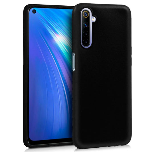 Funda COOL Silicona para Realme 6 / 6s (Negro)