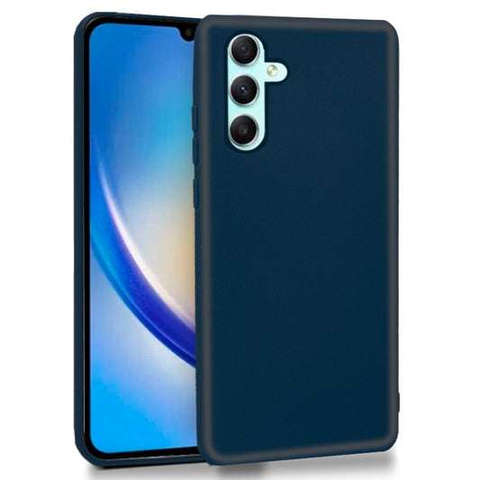 Funda COOL Silicona para Samsung A346 Galaxy A34 5G (Azul)