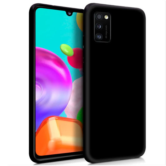 Funda COOL Silicona para Samsung A415 Galaxy A41 (Negro)