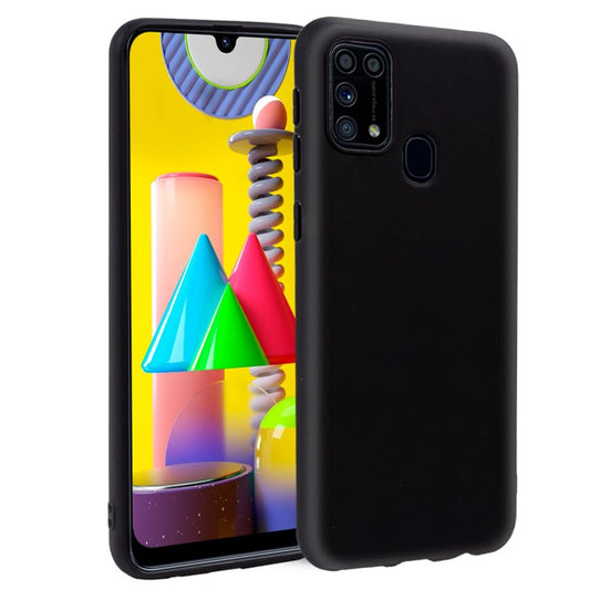 Funda COOL Silicona para Samsung M315 Galaxy M31 (Negro)