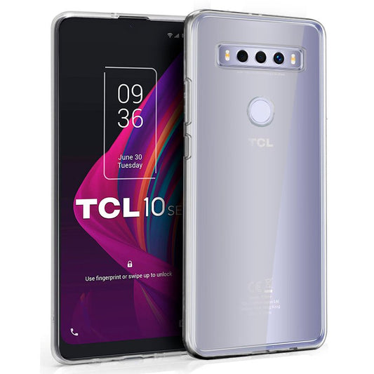 Funda COOL Silicona para TCL 10 SE (Transparente)