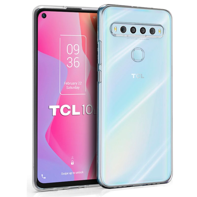 Funda COOL Silicona para TCL 10L (Transparente)