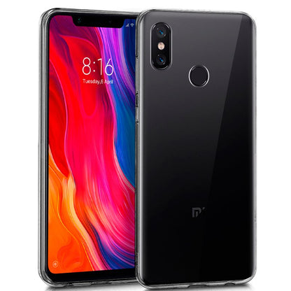 Funda COOL Silicona para Xiaomi Mi 8 / Mi 8 Pro (Transparente)