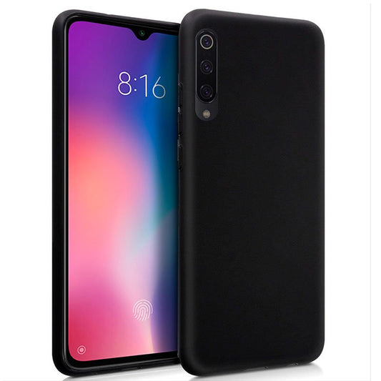 Funda COOL Silicona para Xiaomi Mi 9 (Negro)