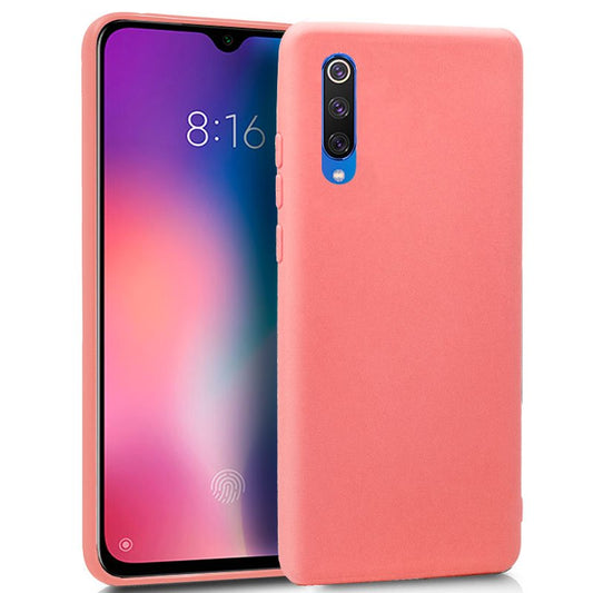 Funda COOL Silicona para Xiaomi Mi 9 SE (Rosa)