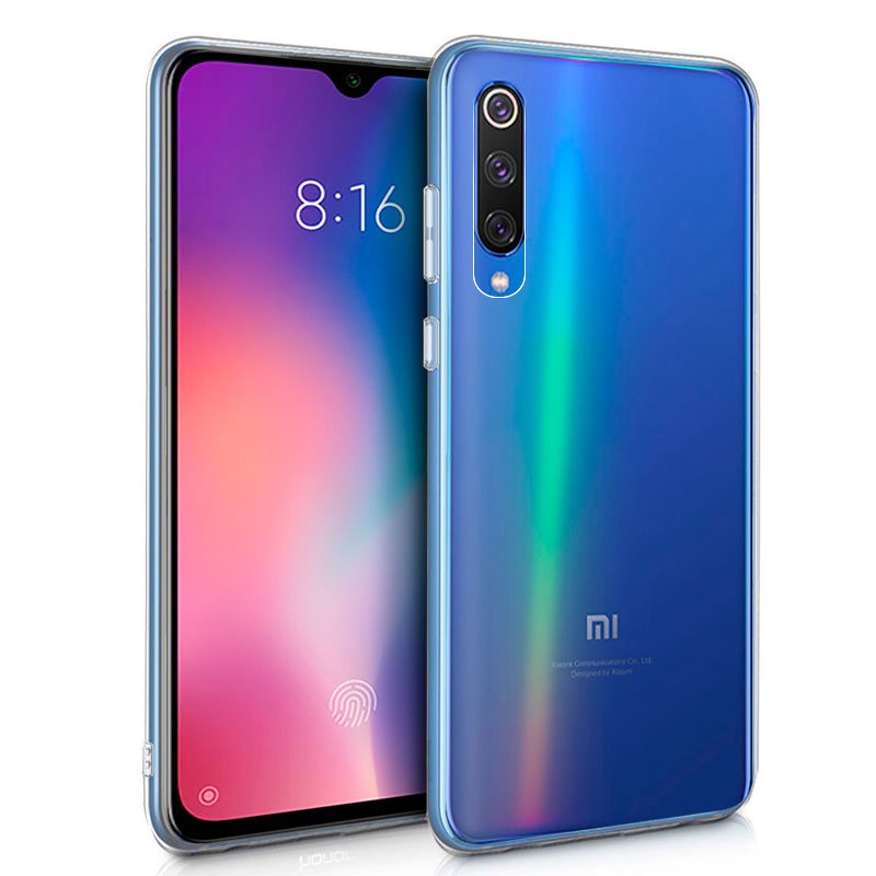 Funda COOL Silicona para Xiaomi Mi 9 SE (Transparente)