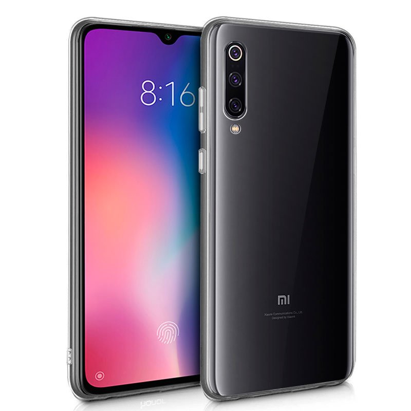 Funda COOL Silicona para Xiaomi Mi 9 (Transparente)