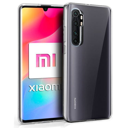 Funda COOL Silicona para Xiaomi Mi Note 10 Lite (Transparente)