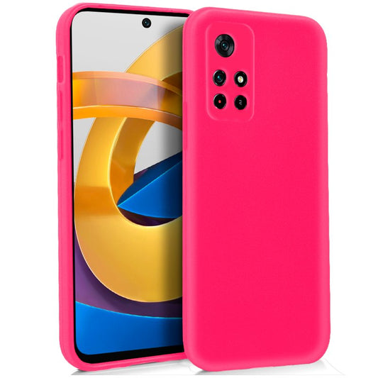 Funda COOL Silicona para Xiaomi Poco M4 Pro 5G / Redmi Note 11S 5G (Rosa)