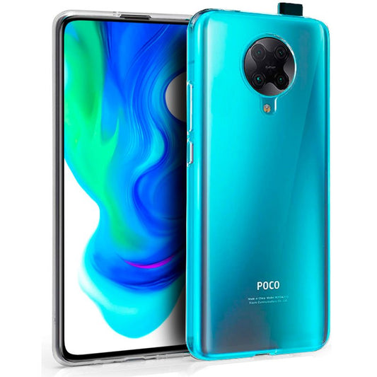 Funda COOL Silicona para Xiaomi Pocophone F2 Pro (Transparente)