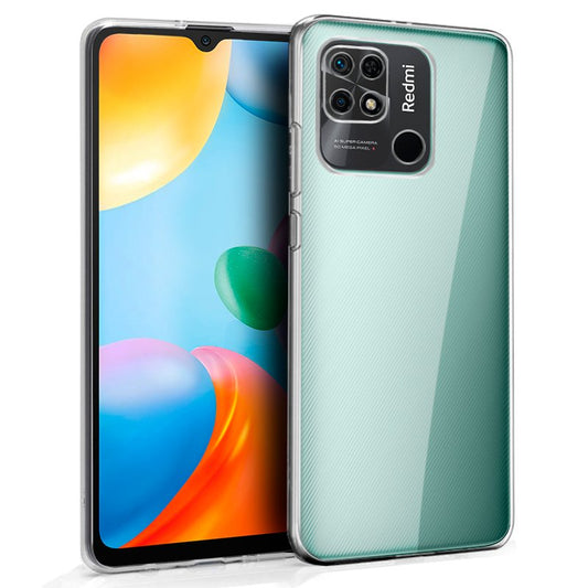 Funda COOL Silicona para Xiaomi Redmi 10C (Transparente)