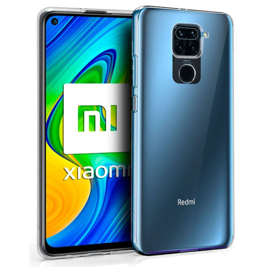 Funda COOL Silicona para Xiaomi Redmi Note 9 (Transparente)