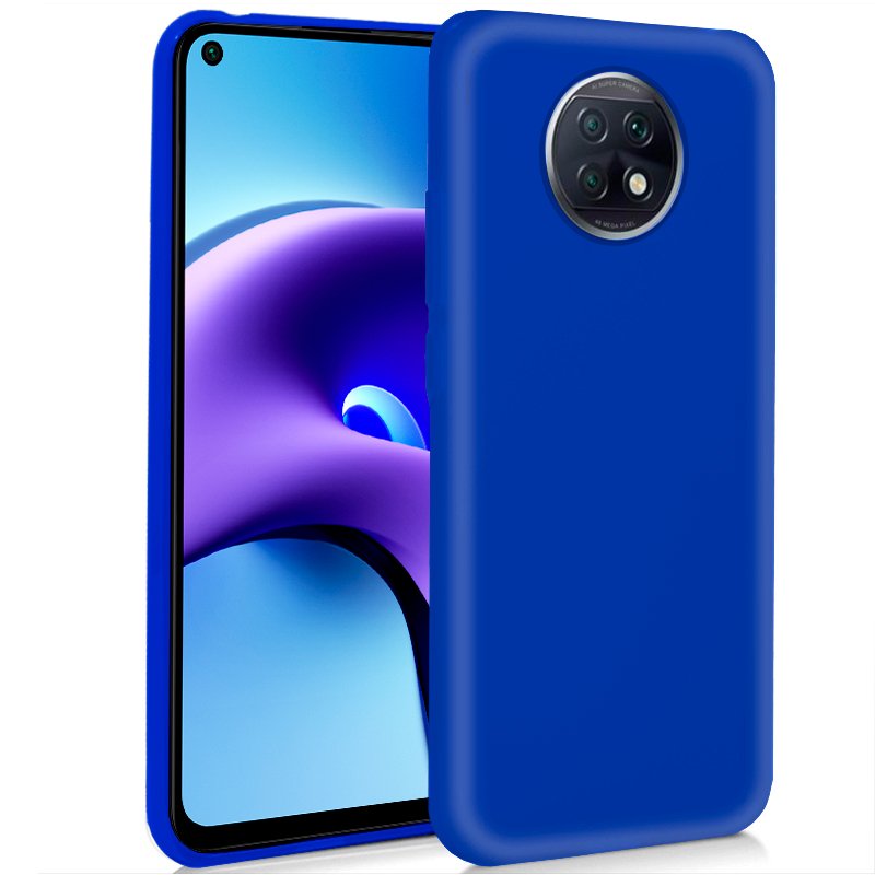 Funda COOL Silicona para Xiaomi Redmi Note 9T (Azul)