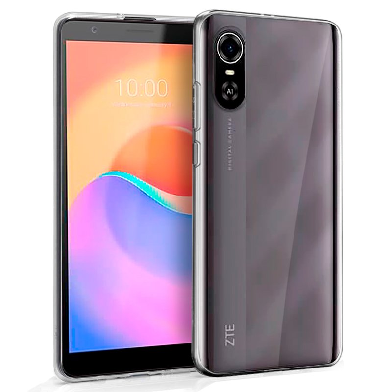 Funda COOL Silicona para ZTE Blade A31 Plus (Transparente)