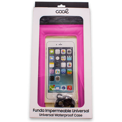 Funda Impermeable Universal Waterproof Rosa