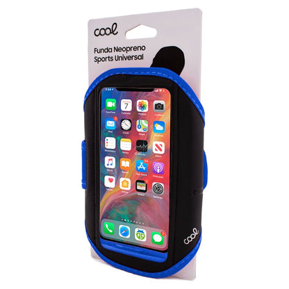 Funda Neopreno COOL Sports Universal (5.5 - 6 pulg) Azul