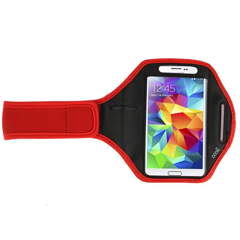 Funda Neopreno COOL Sports Universal (5.5 - 6 pulg) Rojo