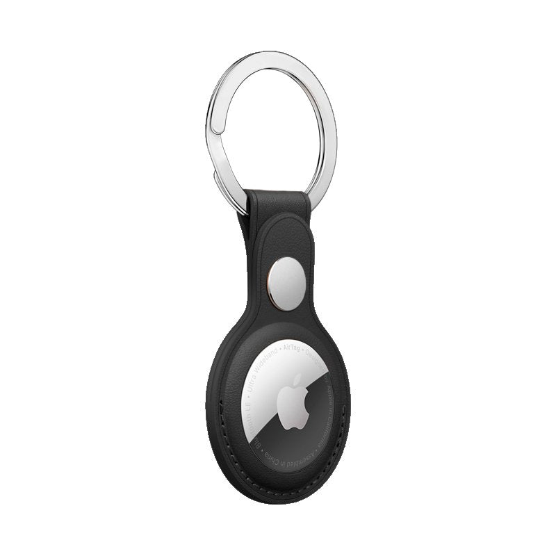 Llavero Protector COOL Compatible con AirTag Polipiel Negro