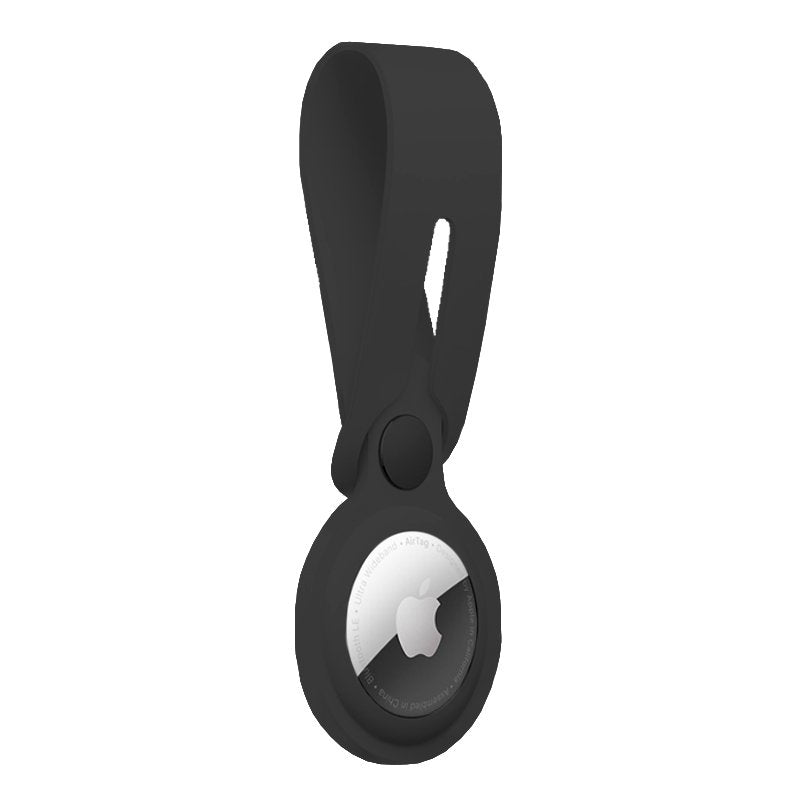 Loop Funda COOL Compatible con AirTag Silicona Negro