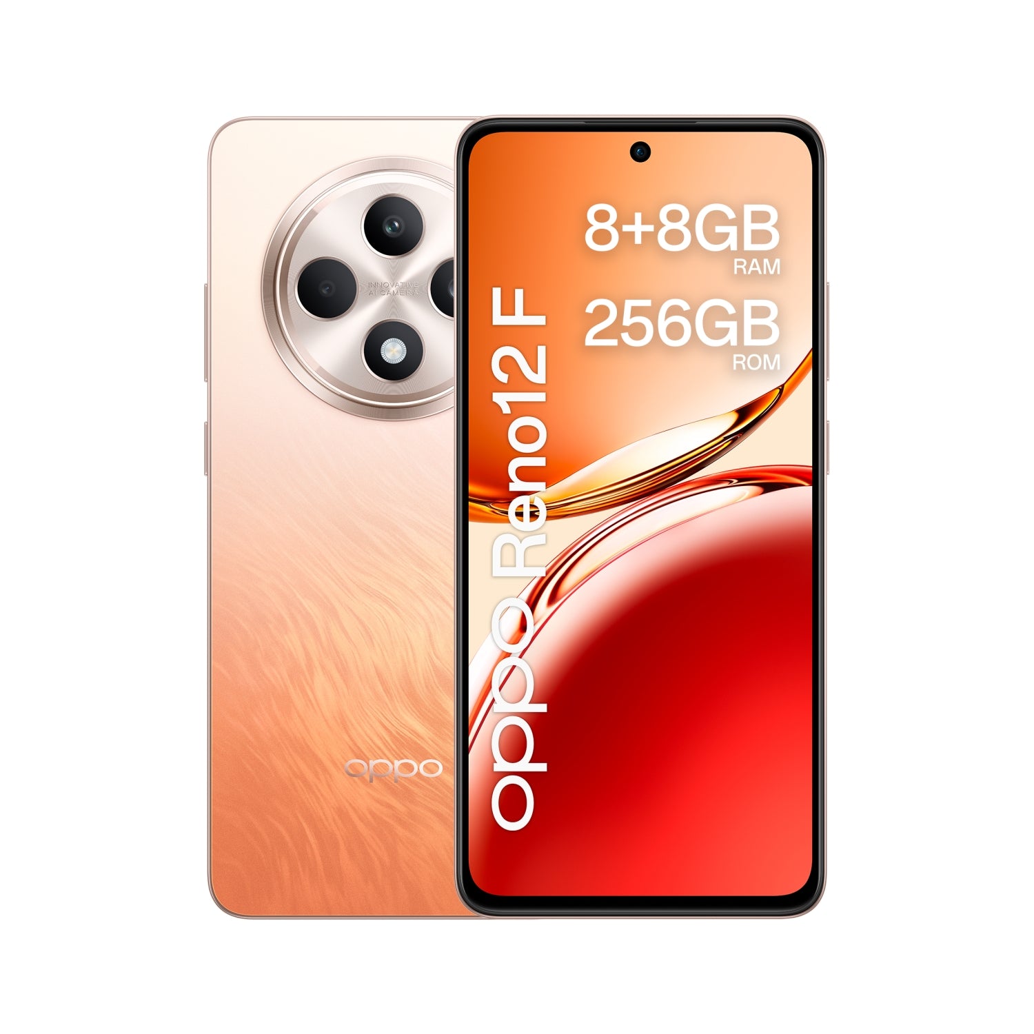 OPPO Reno12 F 8/256Gb Naranja Smartphone
