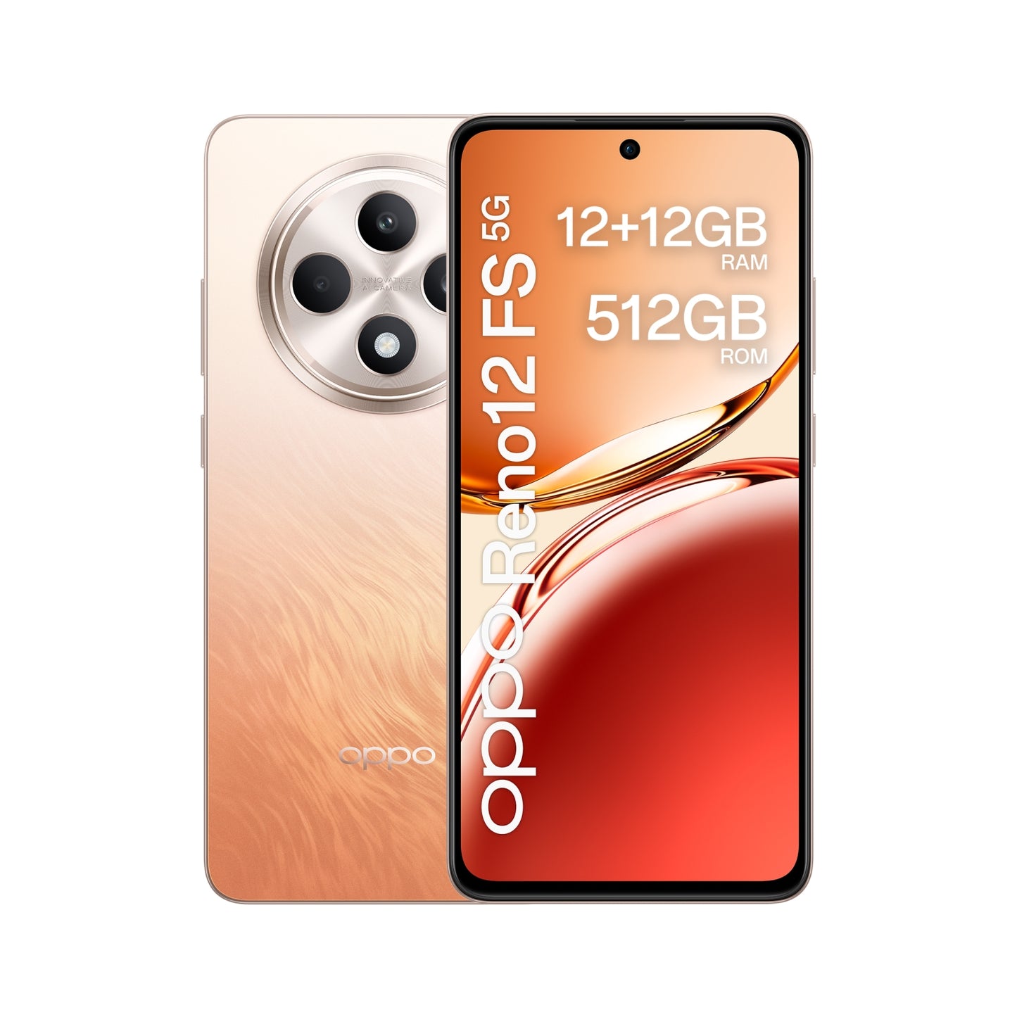 OPPO Reno12 FS 5G 12/512Gb Naranja Smartphone