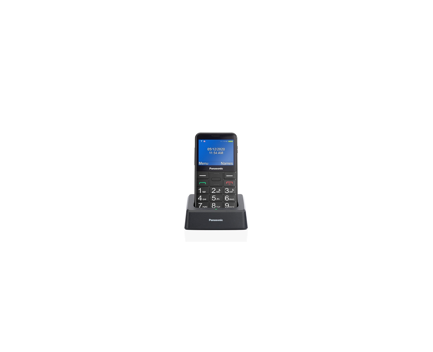 Panasonic KX-TU155 6,1 cm (2.4") 102 g Negro Teléfono básico