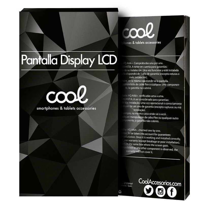 Pantalla Completa COOL para iPhone 7 (Calidad AAA+) Negro