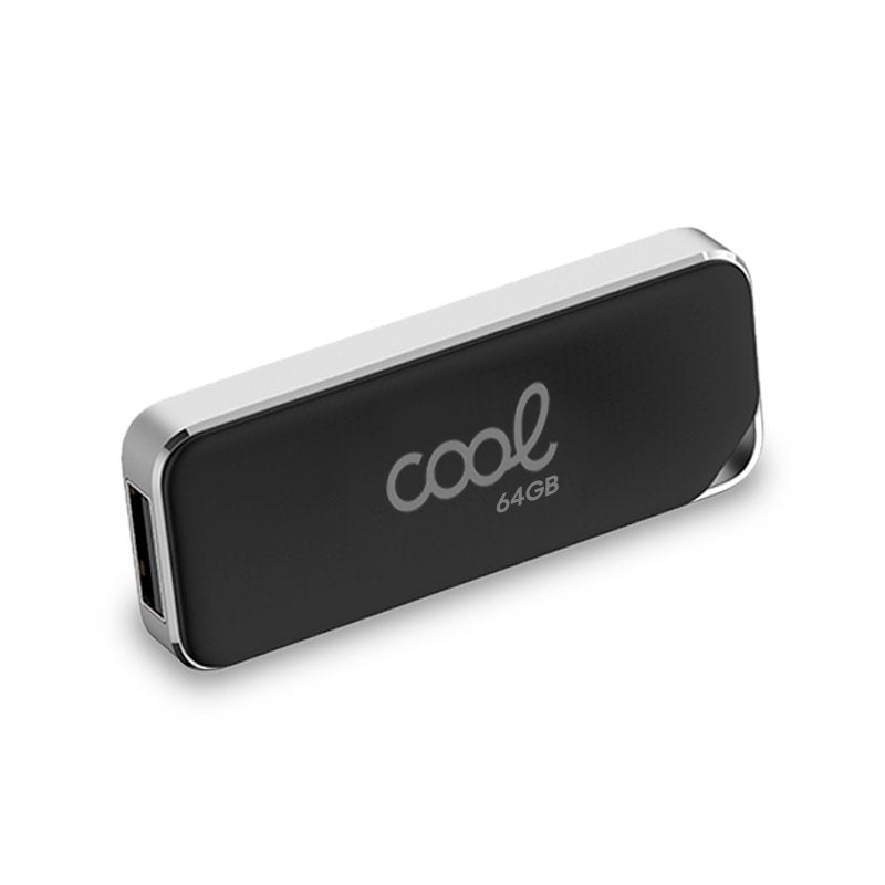 Pen Drive USB x64 GB 2.0 COOL Board Negro