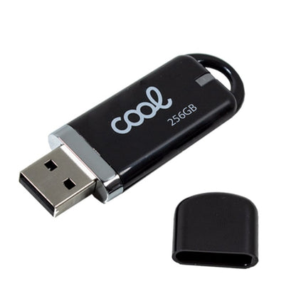 Pen Drive x USB 256 GB 2.0 COOL Cover Negro