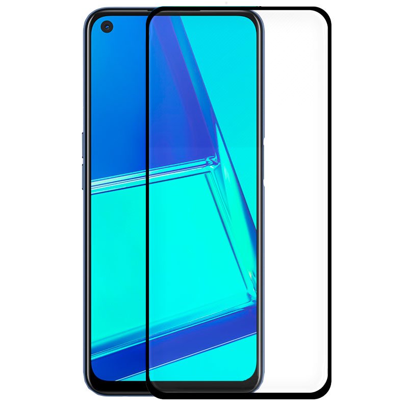 Protector Pantalla Cristal Templado COOL para Oppo A52 / A72 / A92 / Realme 6 Pro (FULL 3D Negro)