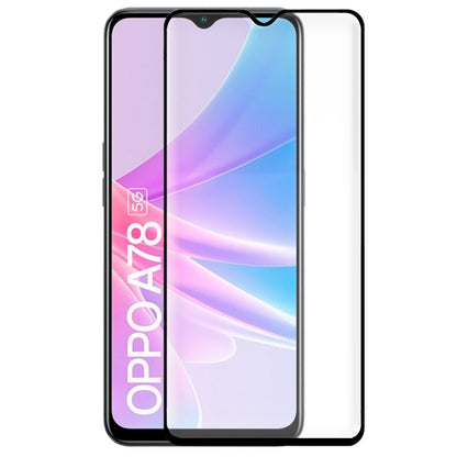 Protector Pantalla Cristal Templado COOL para Oppo A78 5G (FULL 3D Negro)