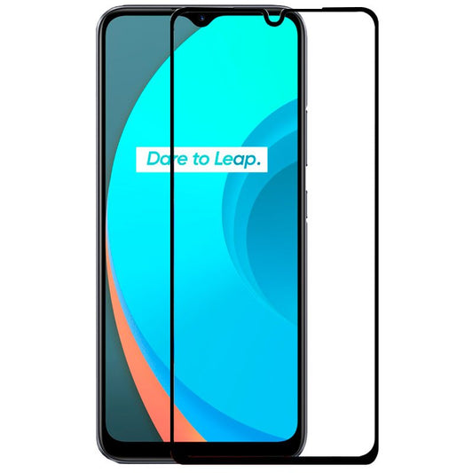 Protector Pantalla Cristal Templado COOL para Realme C11 (FULL 3D Negro)